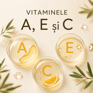 Vitaminele A, E și C