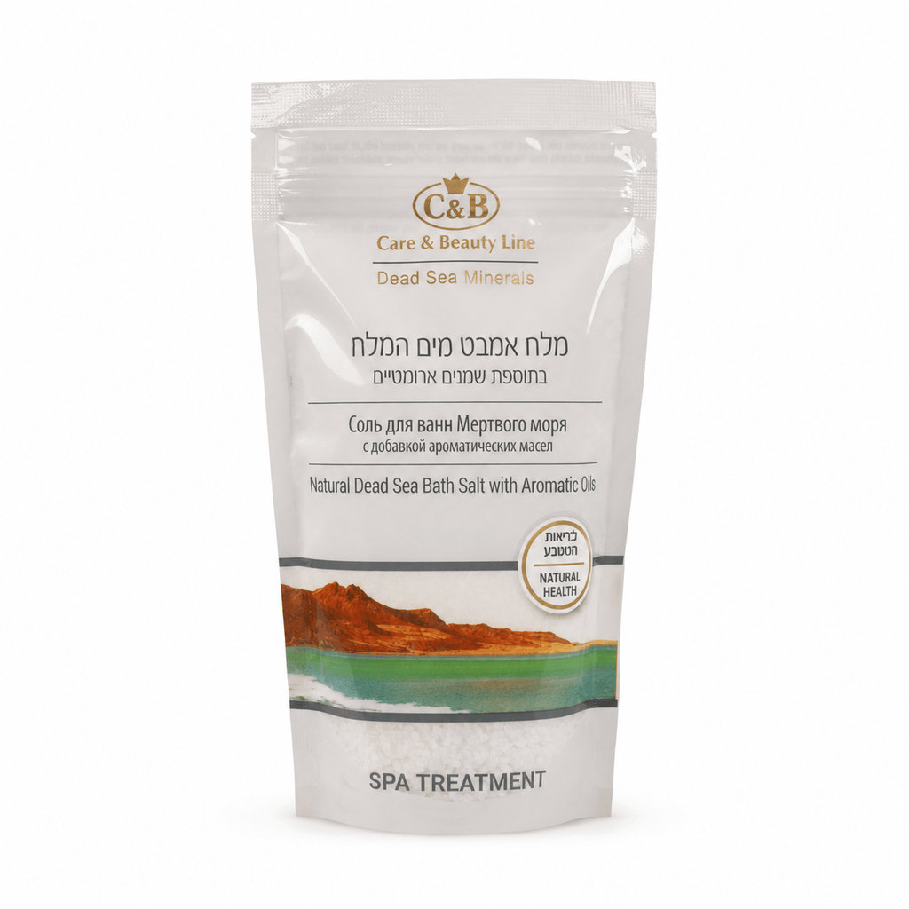 Sare de Baie Naturală din Marea Moartă – Relaxare, Detoxifiere și Îngrijire Minerală