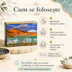 Săpun cu nămol negru de la Marea Moartă