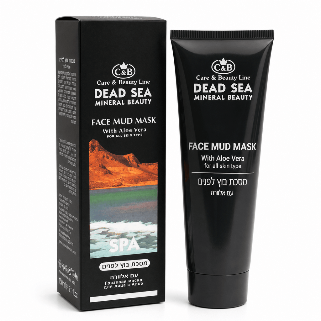Mască de Față cu Nămol din Marea Moartă și Aloe Vera