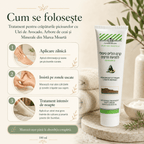 Cremă Anti-Crăpături pentru Picioare cu Ulei de Avocado și Minerale din Marea Moartă